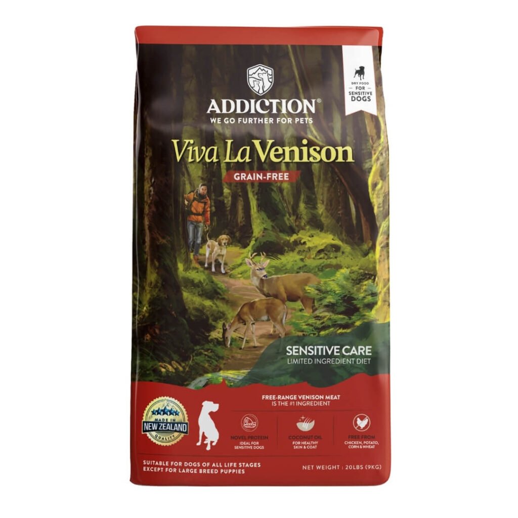 Addiction Viva La Venison Dry Dog Food 9 Kg