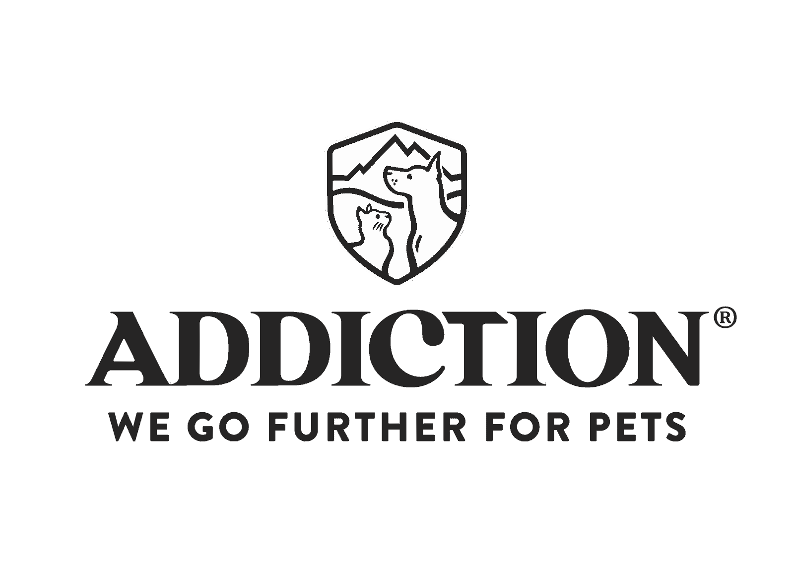 Addiction Final Logo with Tagline